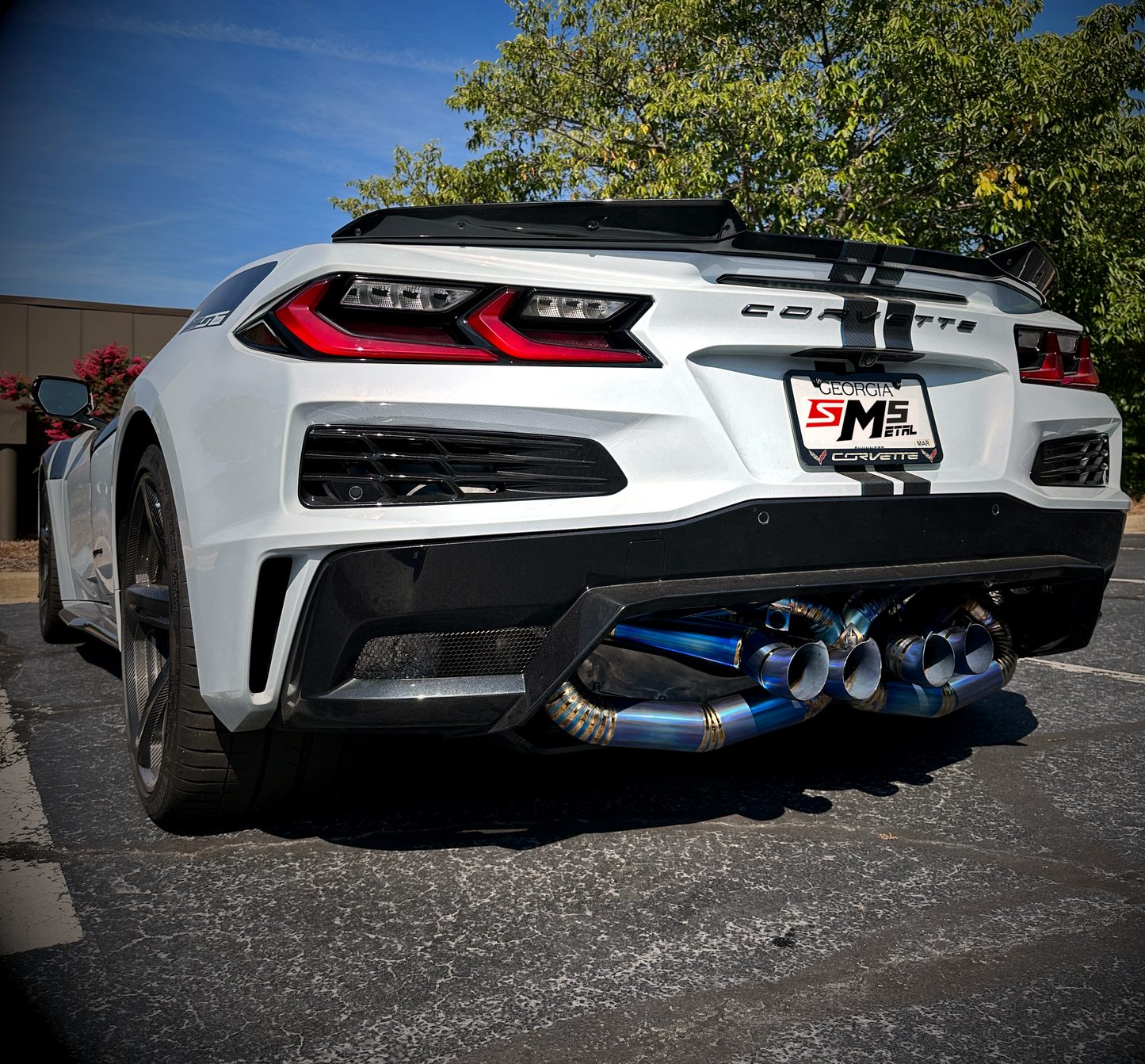 SMS Titanium 2023 Corvette Z06 Exhaust