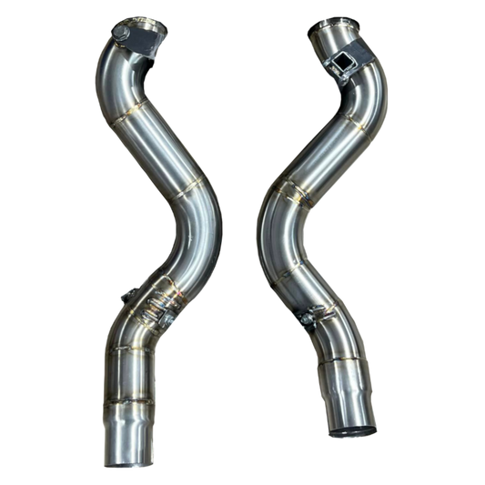 SMS Metal Stainless Steel Maserati M156 Downpipes
